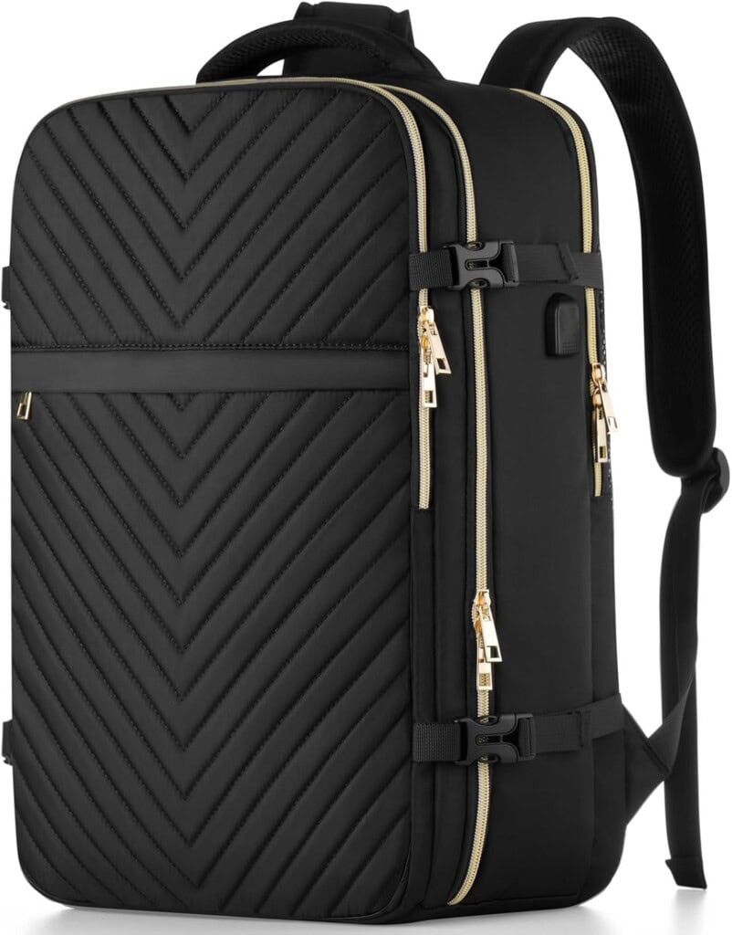 Black womens backpack