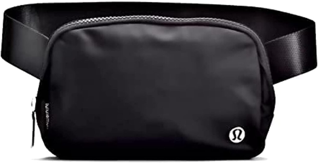 lululemon black belt bag