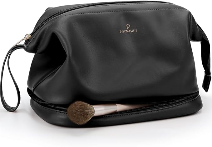 black cosmetic bag 