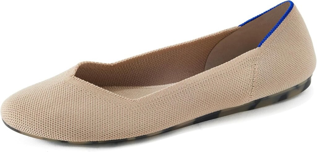 beige flats