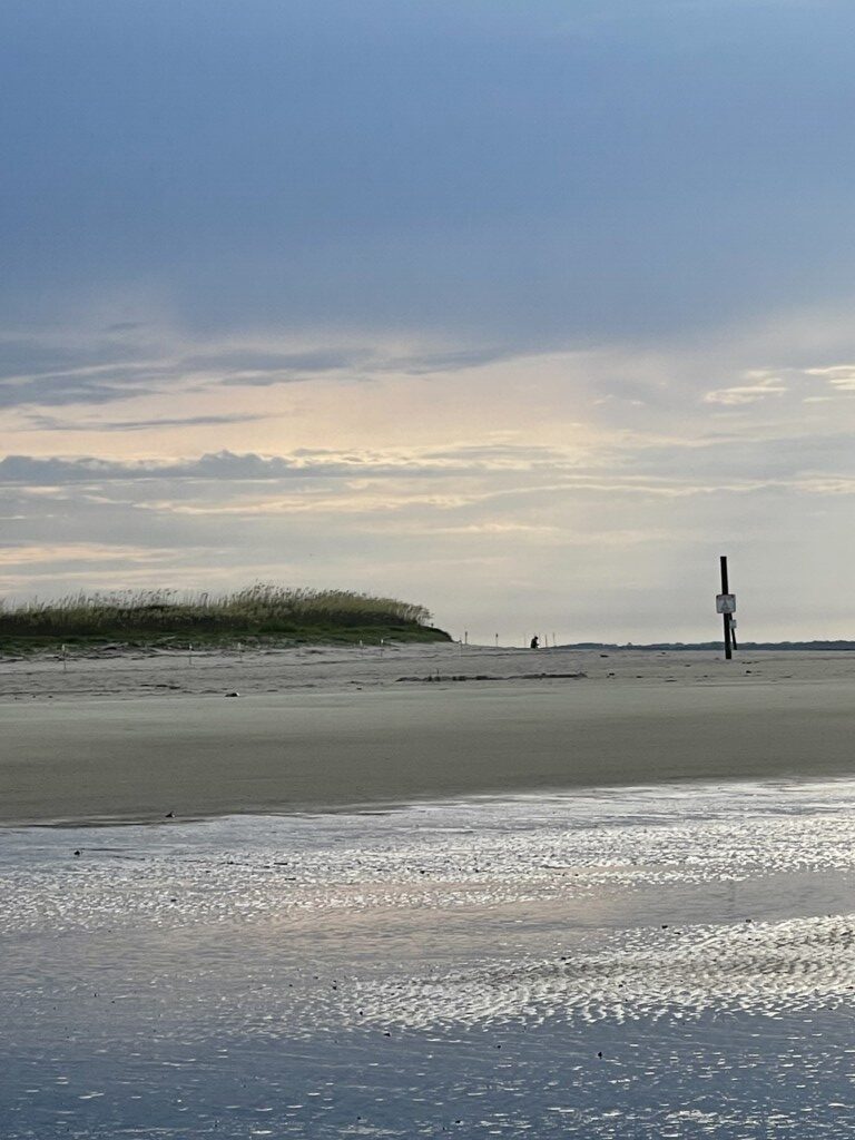 Tybee Island at sunset