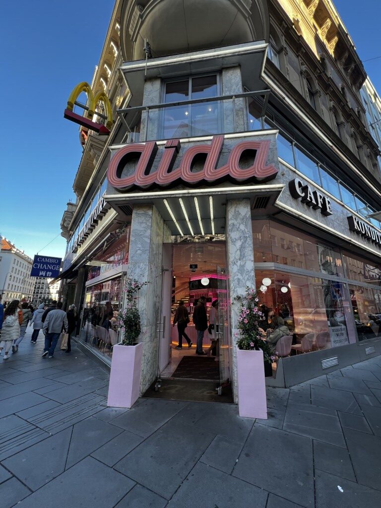 Aida Restaurant, Vienna Austria
