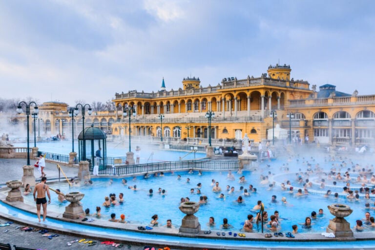 Szechenyi Baths, Budapest Hungary
